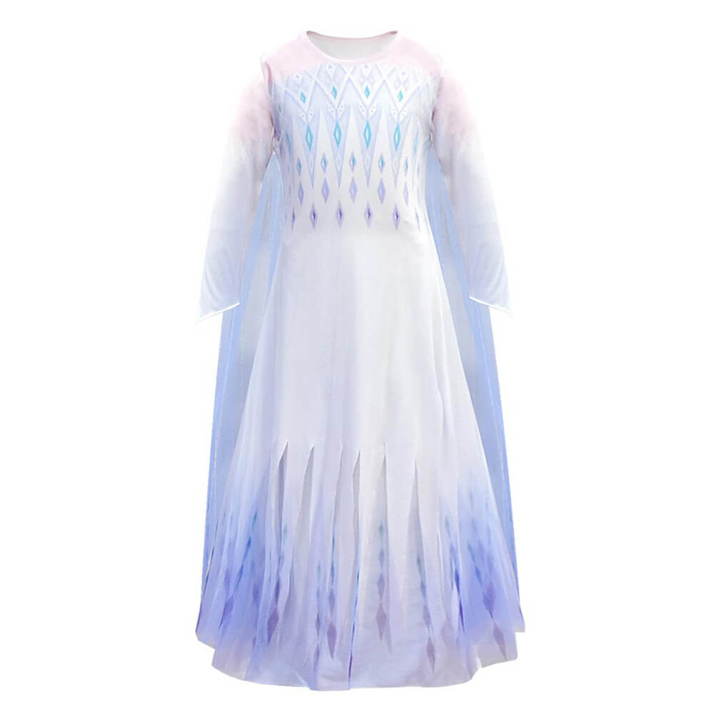 Rochie de costum de prințesă din tul albastru pentru copii