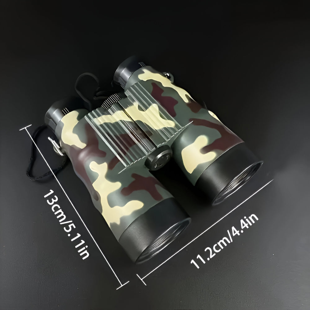 Binoclu de camuflaj pentru copii - mărire 6X, cadru durabil și ușor de ținut