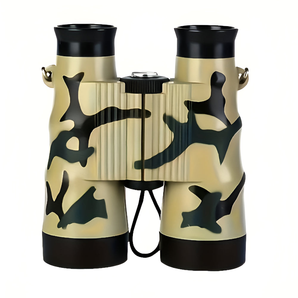 Binoclu de camuflaj pentru copii - mărire 6X, cadru durabil și ușor de ținut