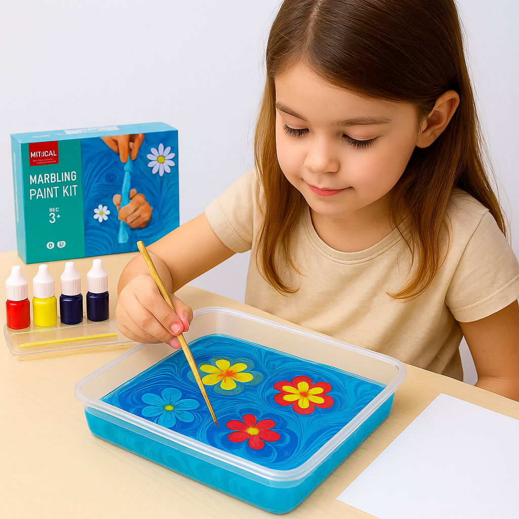 Kit interactiv de creație artistică cu apă pentru copii