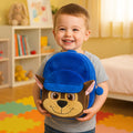 Rucsac ușor pentru copii - design preșcolar cu animal din pluș moale