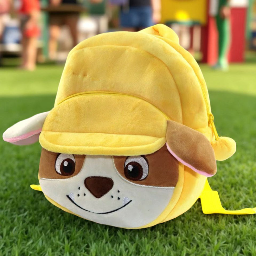 Rucsac ușor pentru copii - design preșcolar cu animal din pluș moale