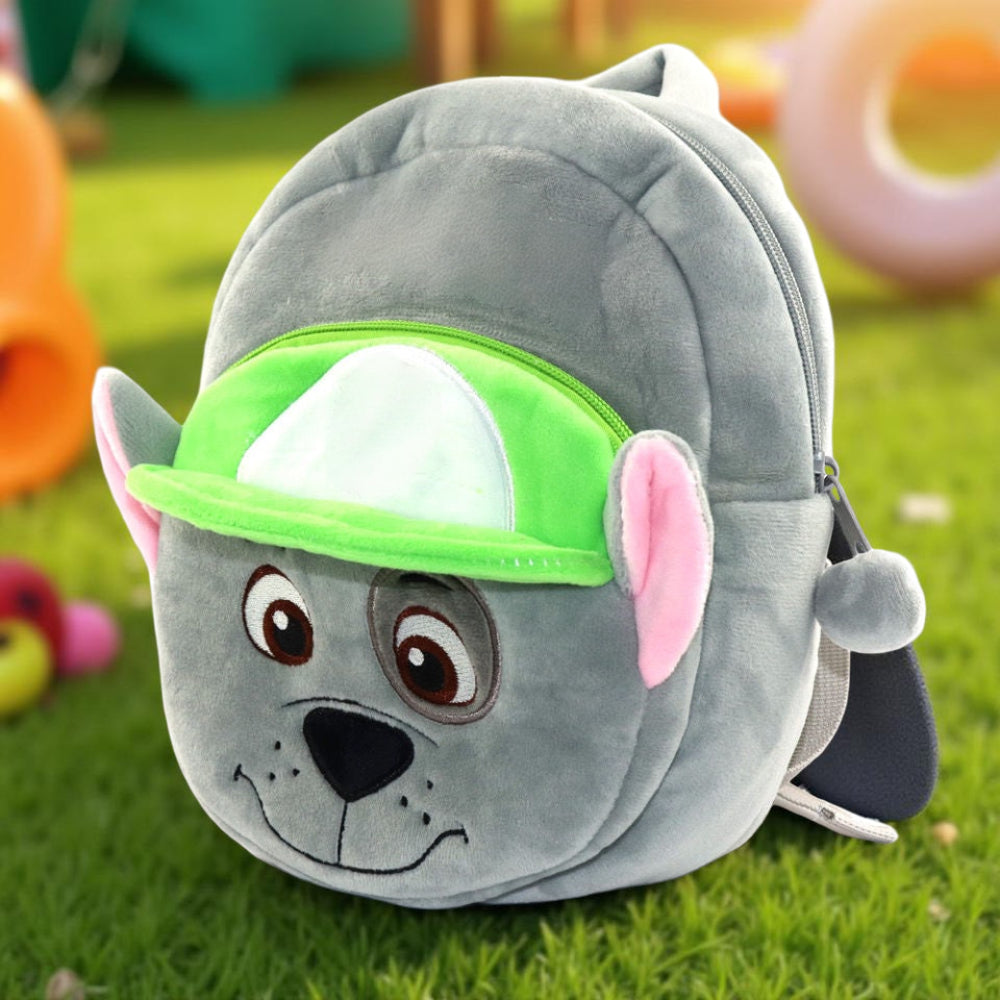 Rucsac ușor pentru copii - design preșcolar cu animal din pluș moale