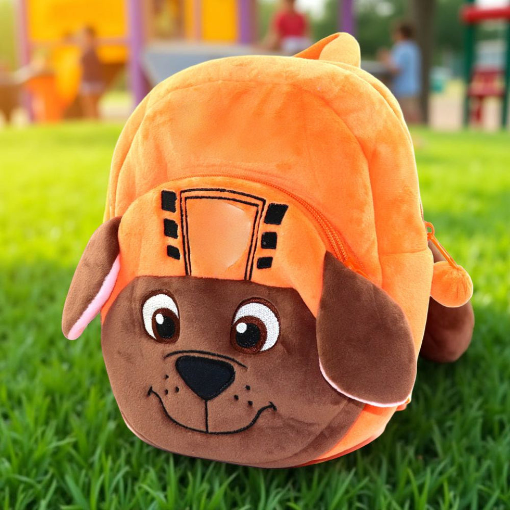 Rucsac ușor pentru copii - design preșcolar cu animal din pluș moale