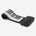 Piano souple enroulable pour débutants - 61 touches, haut-parleur intégré