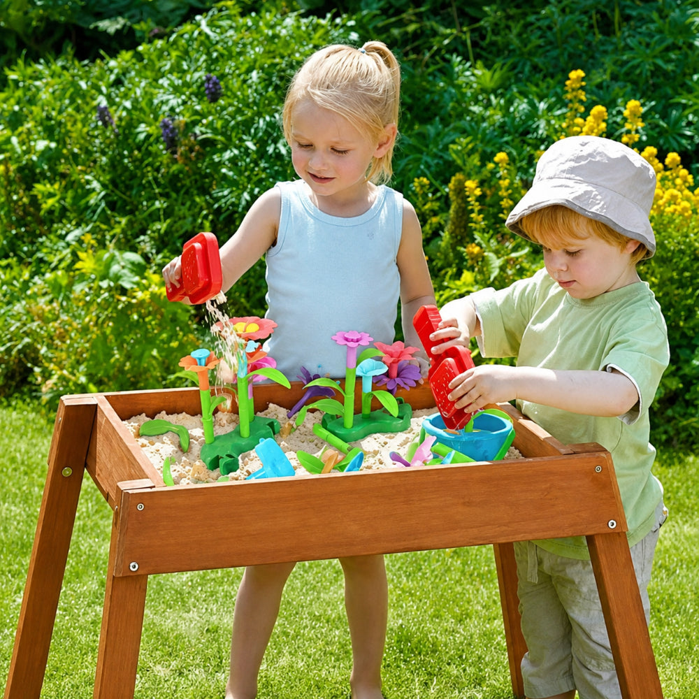 Kreative Blumen-Bausteine — Lernspielzeug für Kinder