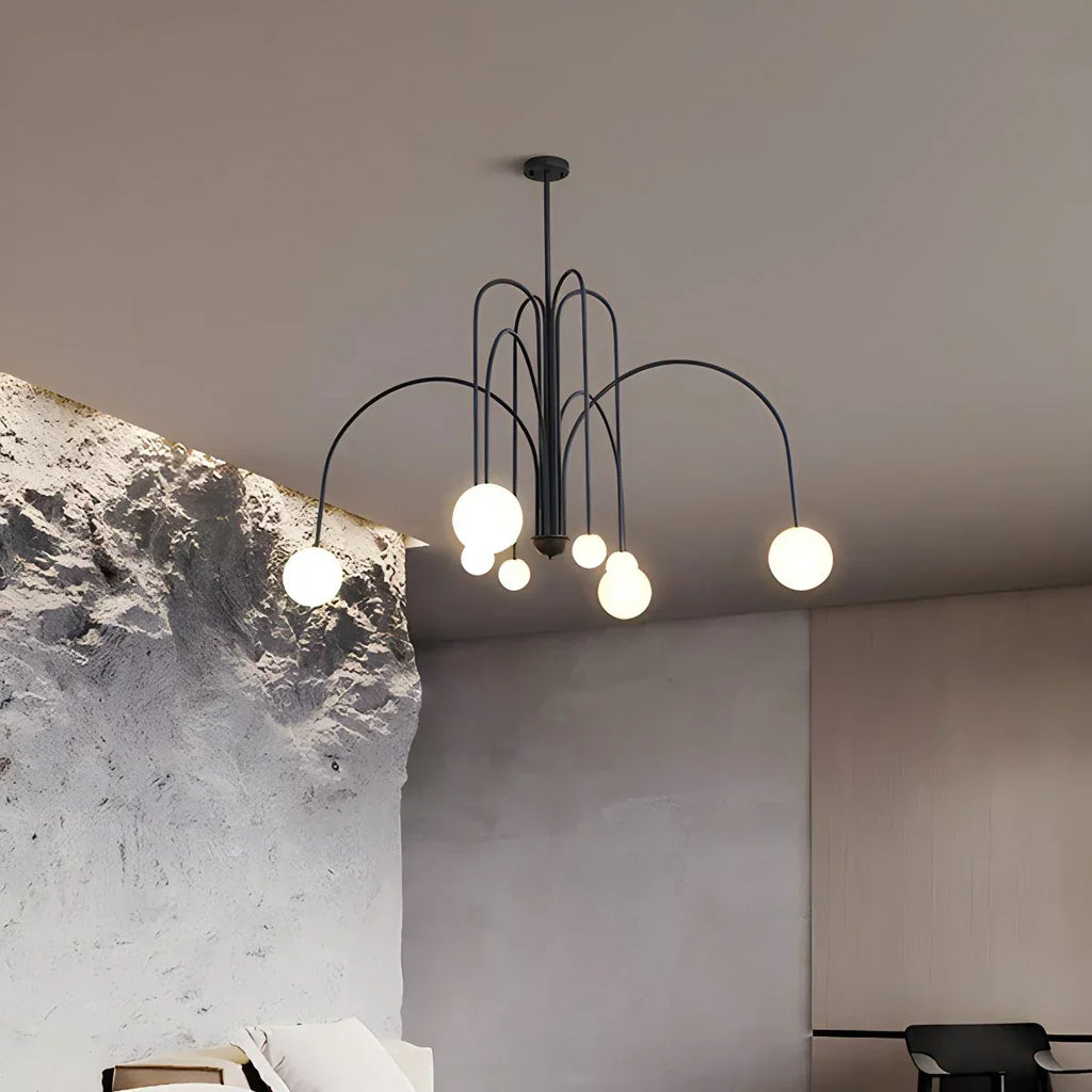 Avi Double Layer Glass Chandelier - Orntli