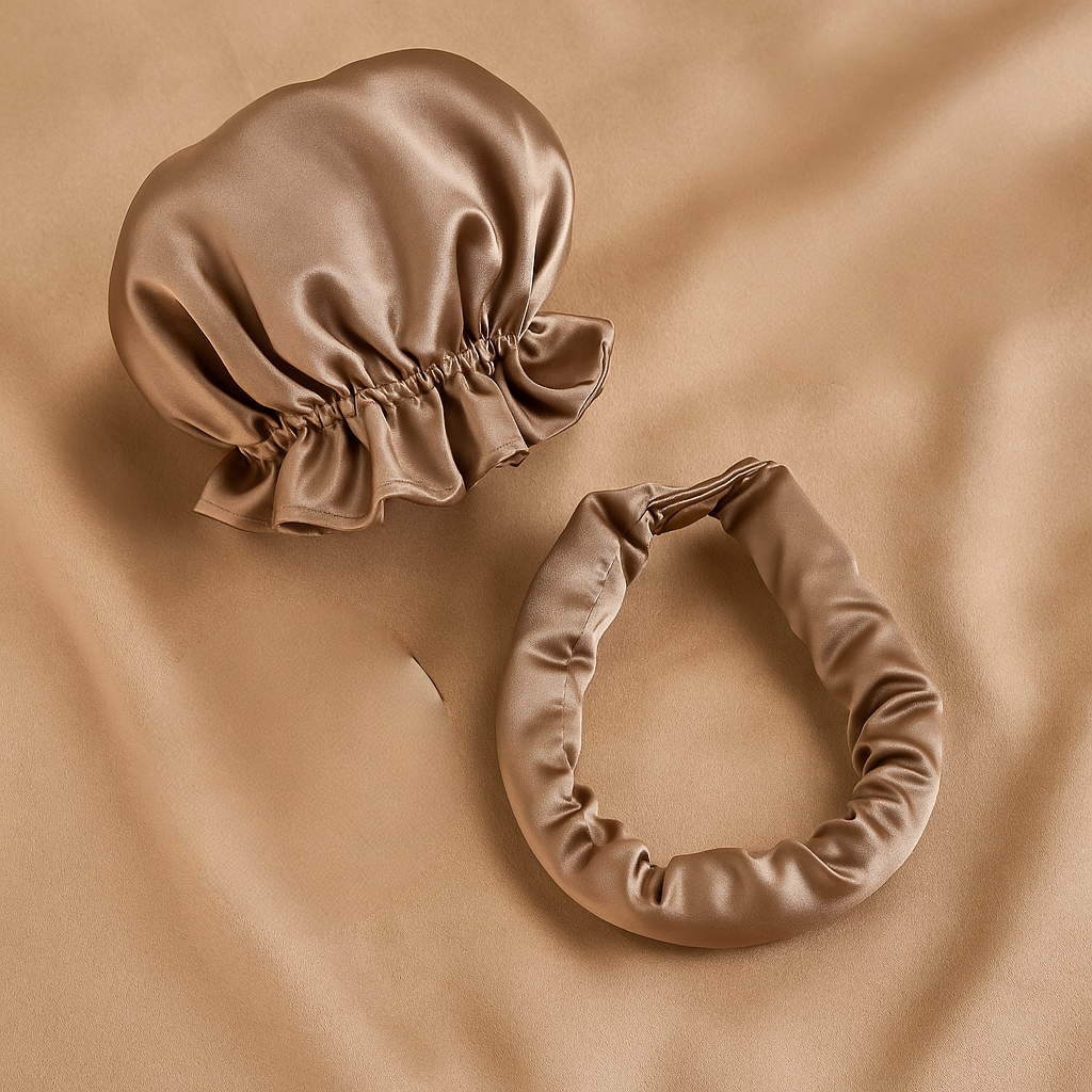 Kit de boucleur à cheveux en satin sans chaleur — tiges flexibles