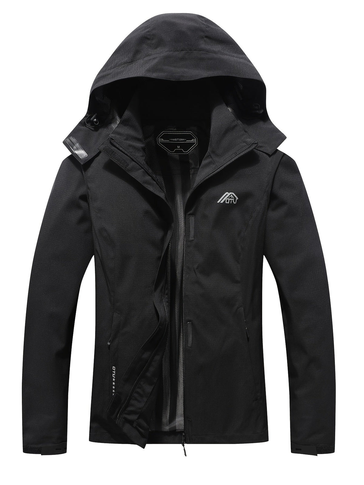 Chaqueta cortavientos impermeable con capucha Aurelia – primavera y otoño