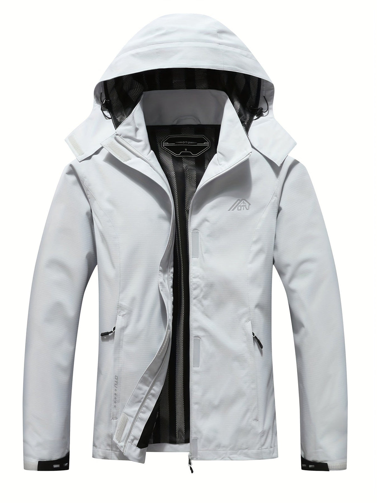 Chaqueta cortavientos impermeable con capucha Aurelia – primavera y otoño