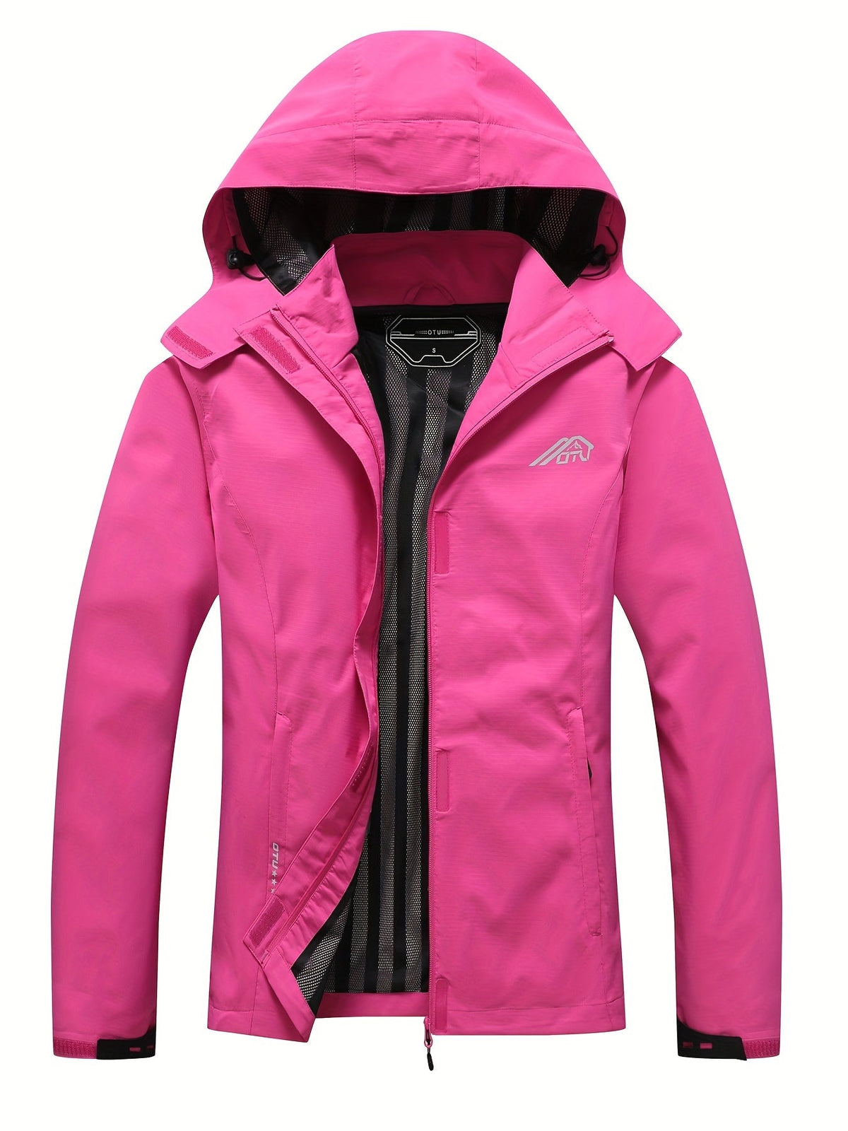 Chaqueta cortavientos impermeable con capucha Aurelia – primavera y otoño