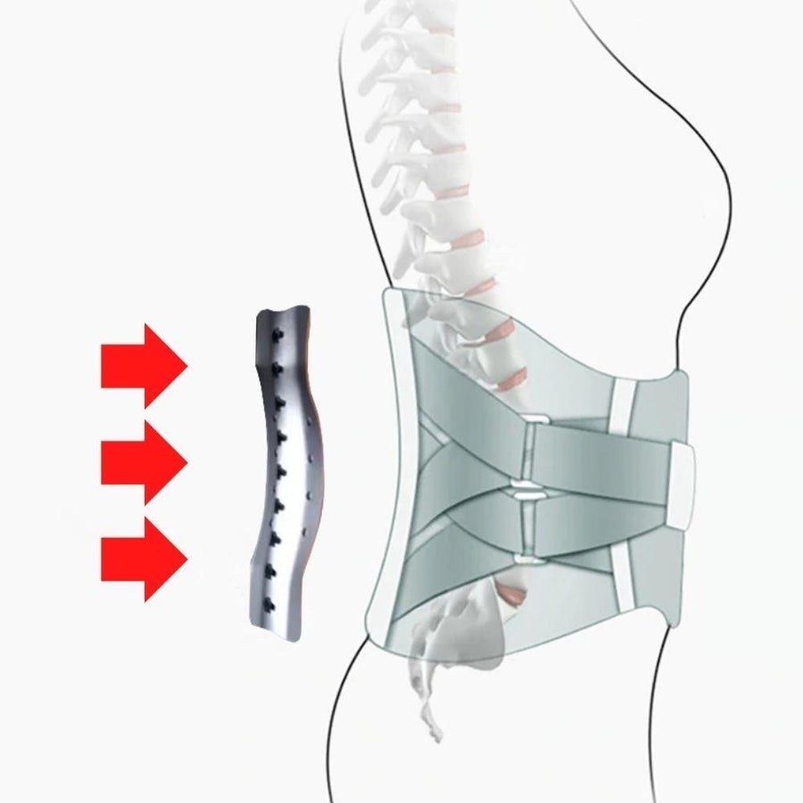 NovaLumbar Back Pain Relief Support Brace For Lower Back