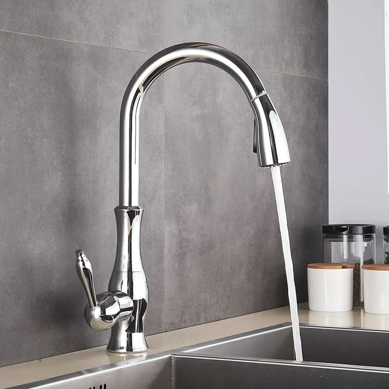 Kuchyňská baterie AuroraStream s výsuvnou sprškou a otočným raménkem pro luxusní kuchyně