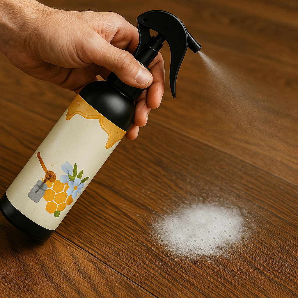 Möbelpolitur-Spray für Holz – leichte Pumpflasche für neuen Glanz