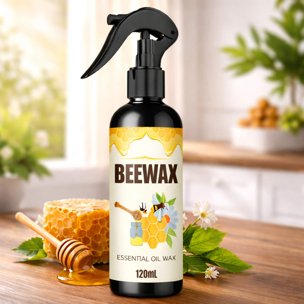Aerosol abrillantador y limpiador para muebles de madera, sin dejar marcas — Boquilla de precisión