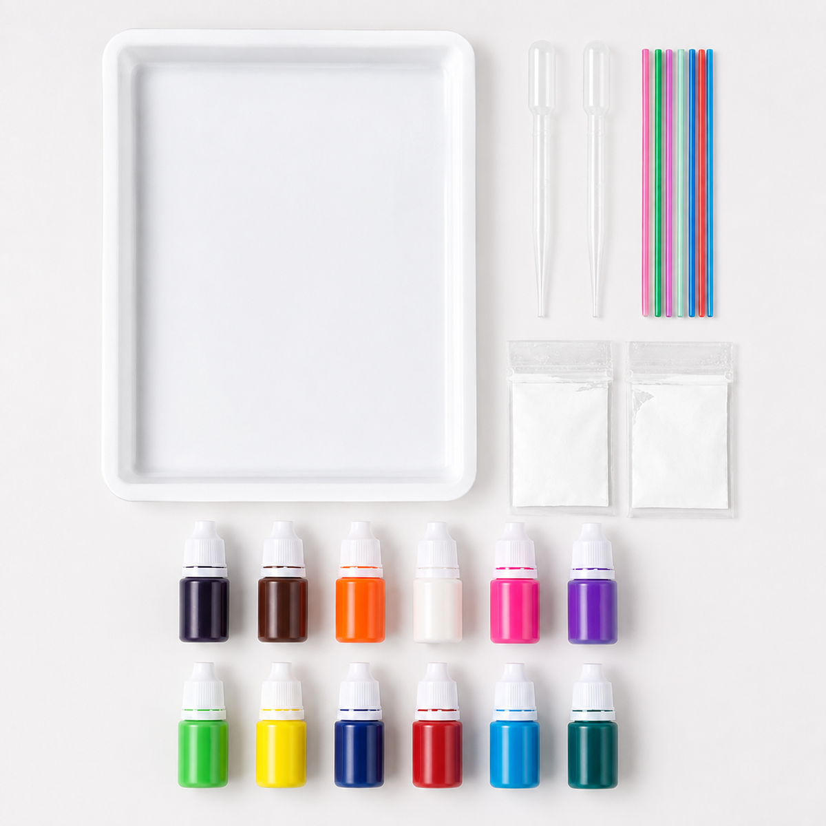 Set de hârtie pentru marmorat pentru copii — Kit colorat pentru proiecte artistice