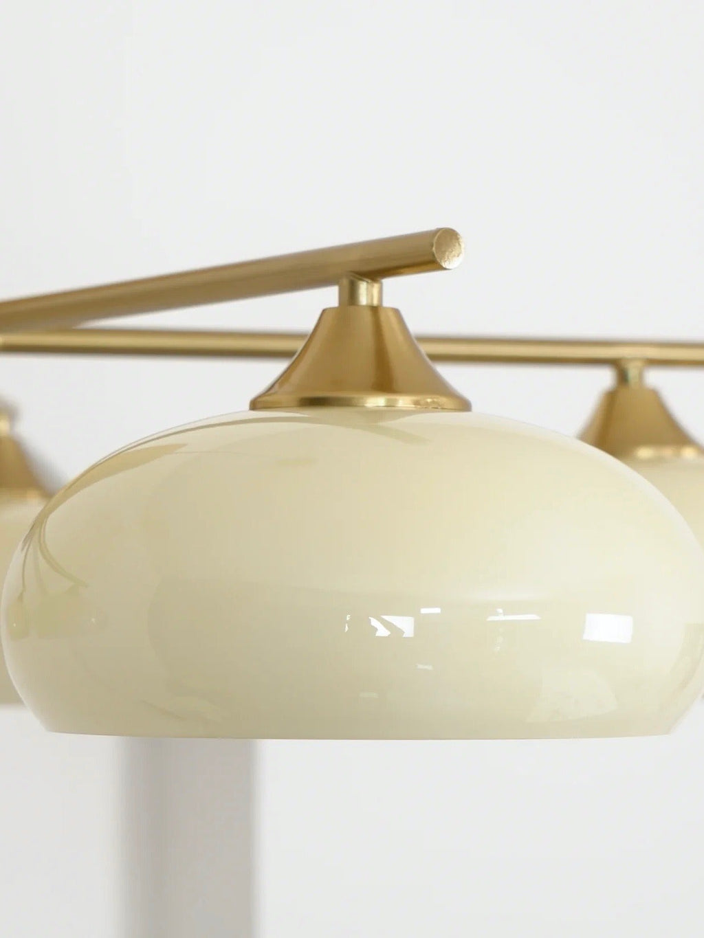 Medieval Log Style Vintage Glass Chandelier | Esilora