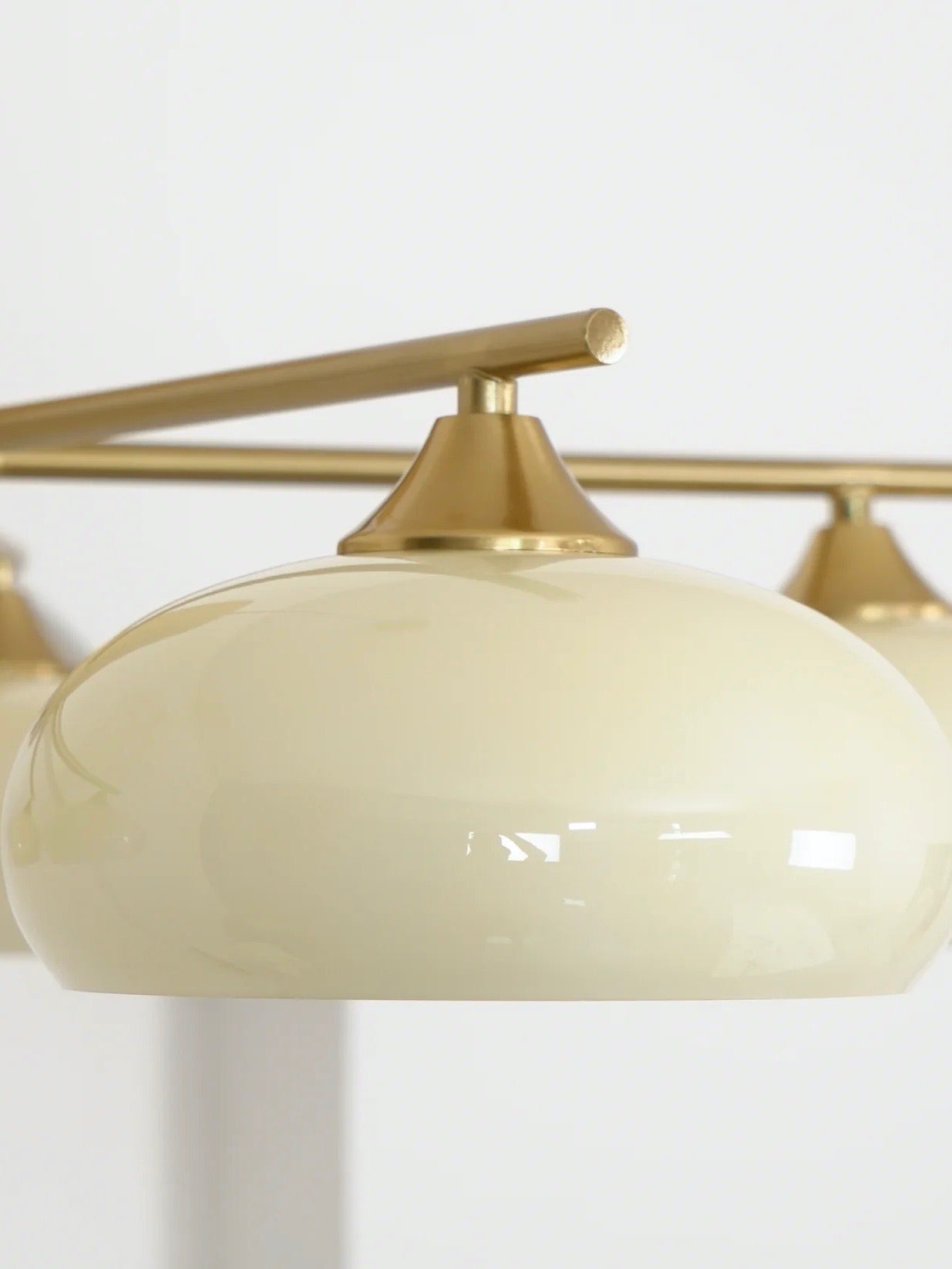 Medieval Log Style Vintage Glass Chandelier | Esilora