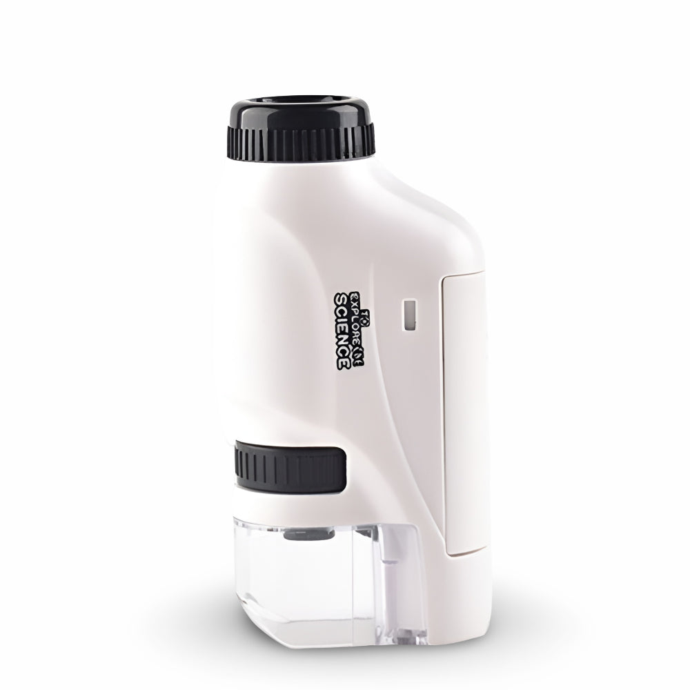 Draagbare LED-zakmicroscoop voor kinderen — Compact handmodel