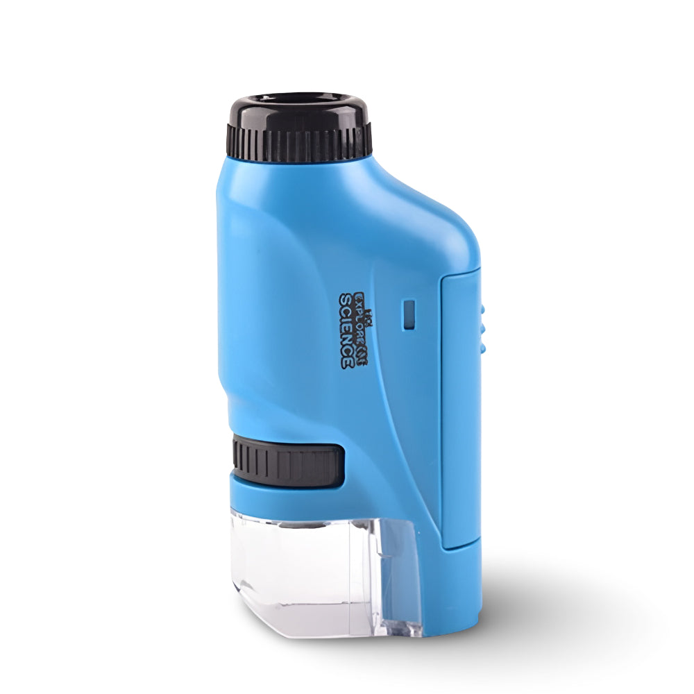 Draagbare LED-zakmicroscoop voor kinderen — Compact handmodel