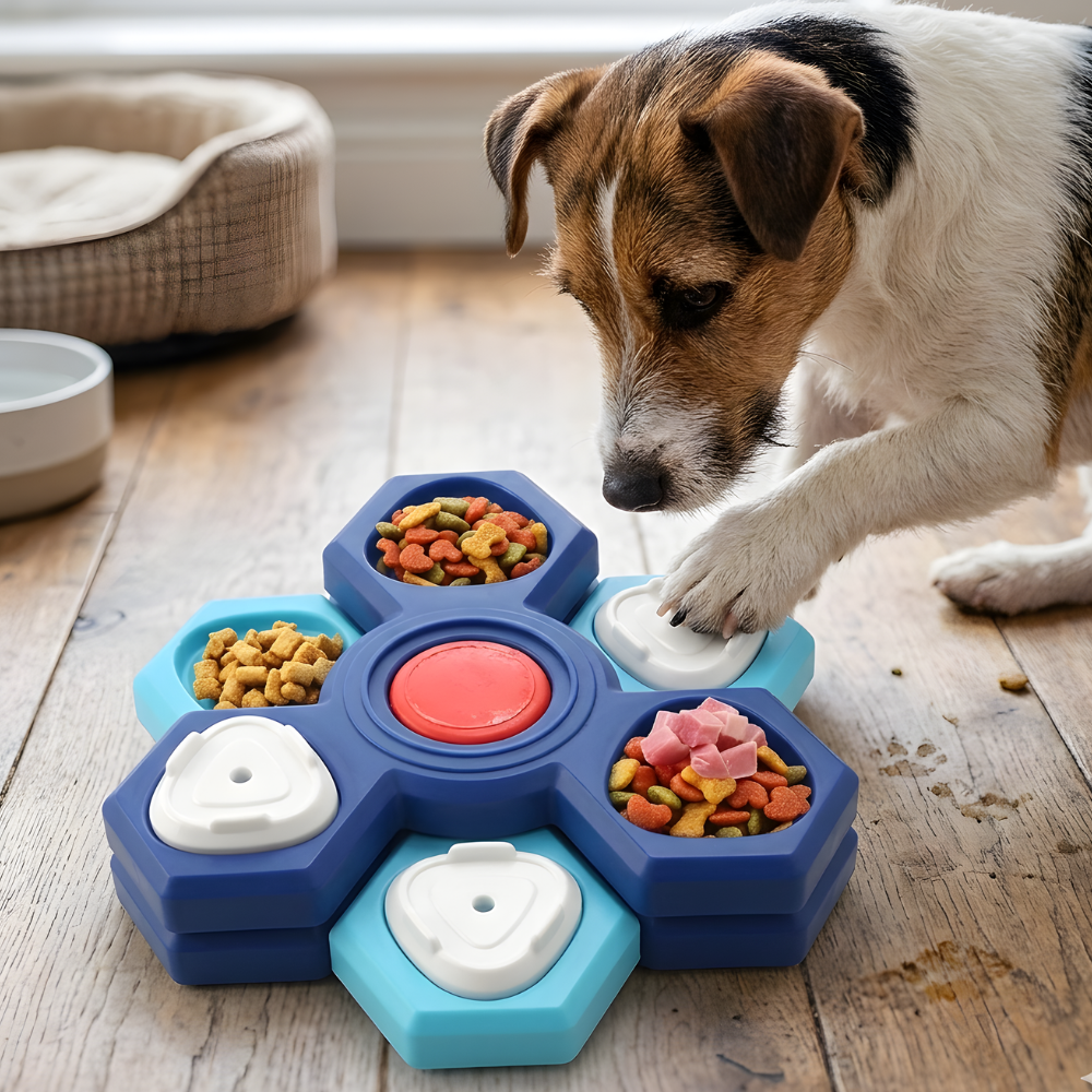MindPaws インタラクティブ犬用知育フィーダー - ゆっくり食べられる設計