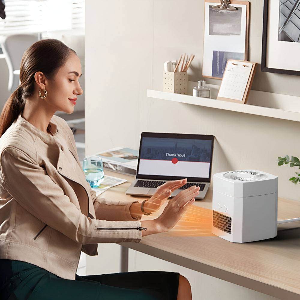 ポータブル400Wミニヒーターファン - 高速加熱、省エネ