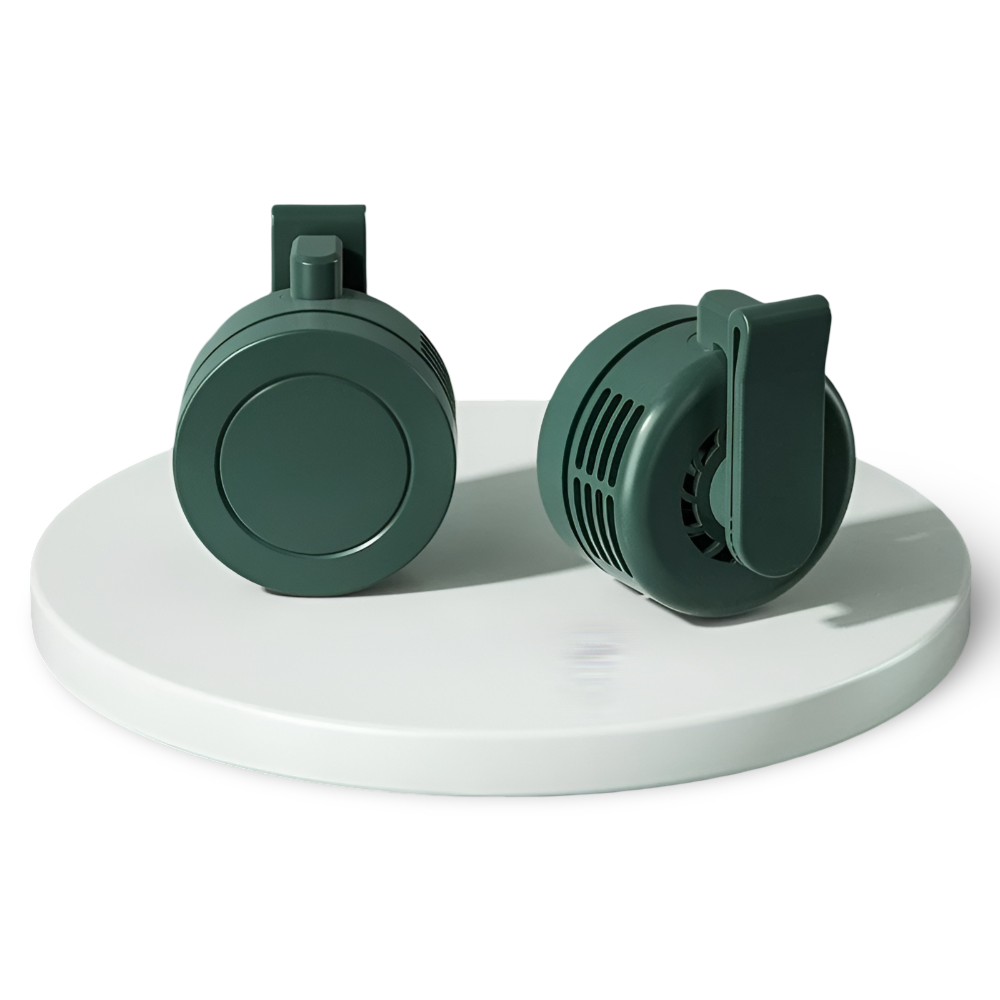 Mini-USB-ventilator med klemme — bærbar køleenhed