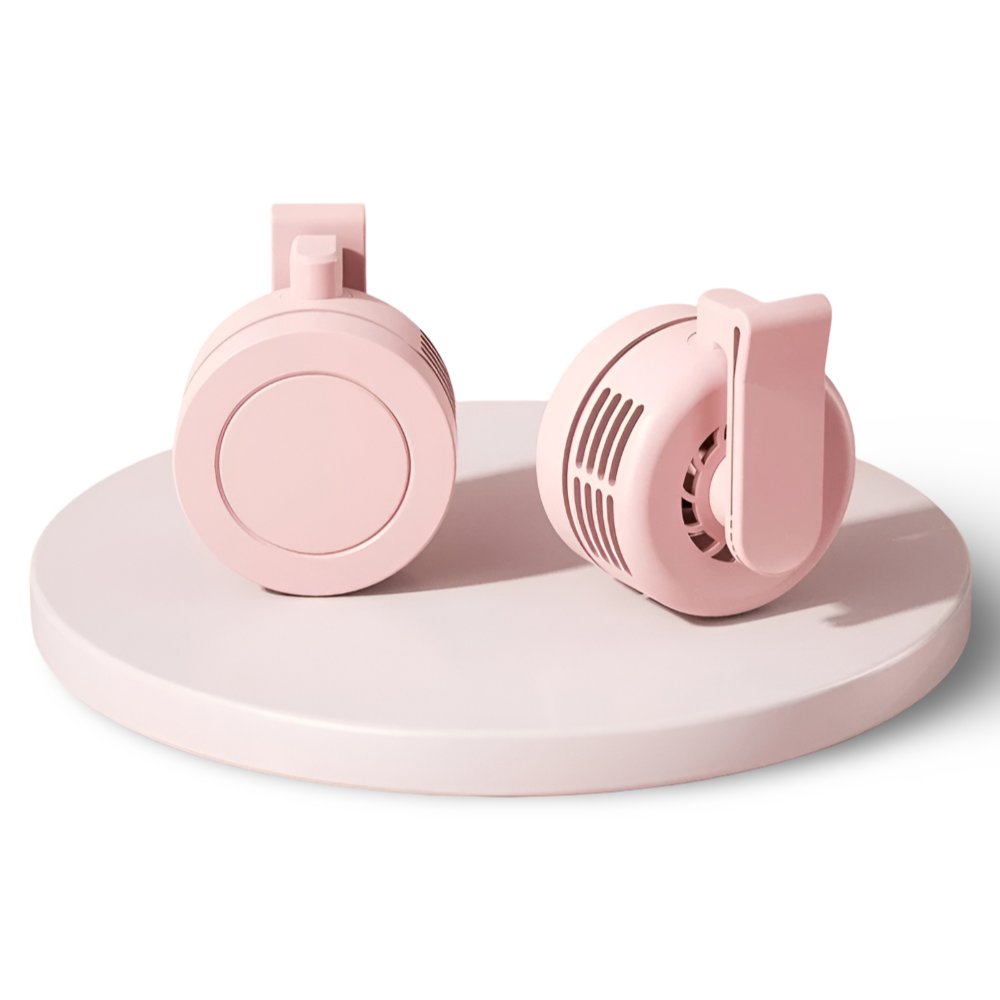 Mini-USB-ventilator med klemme — bærbar køleenhed