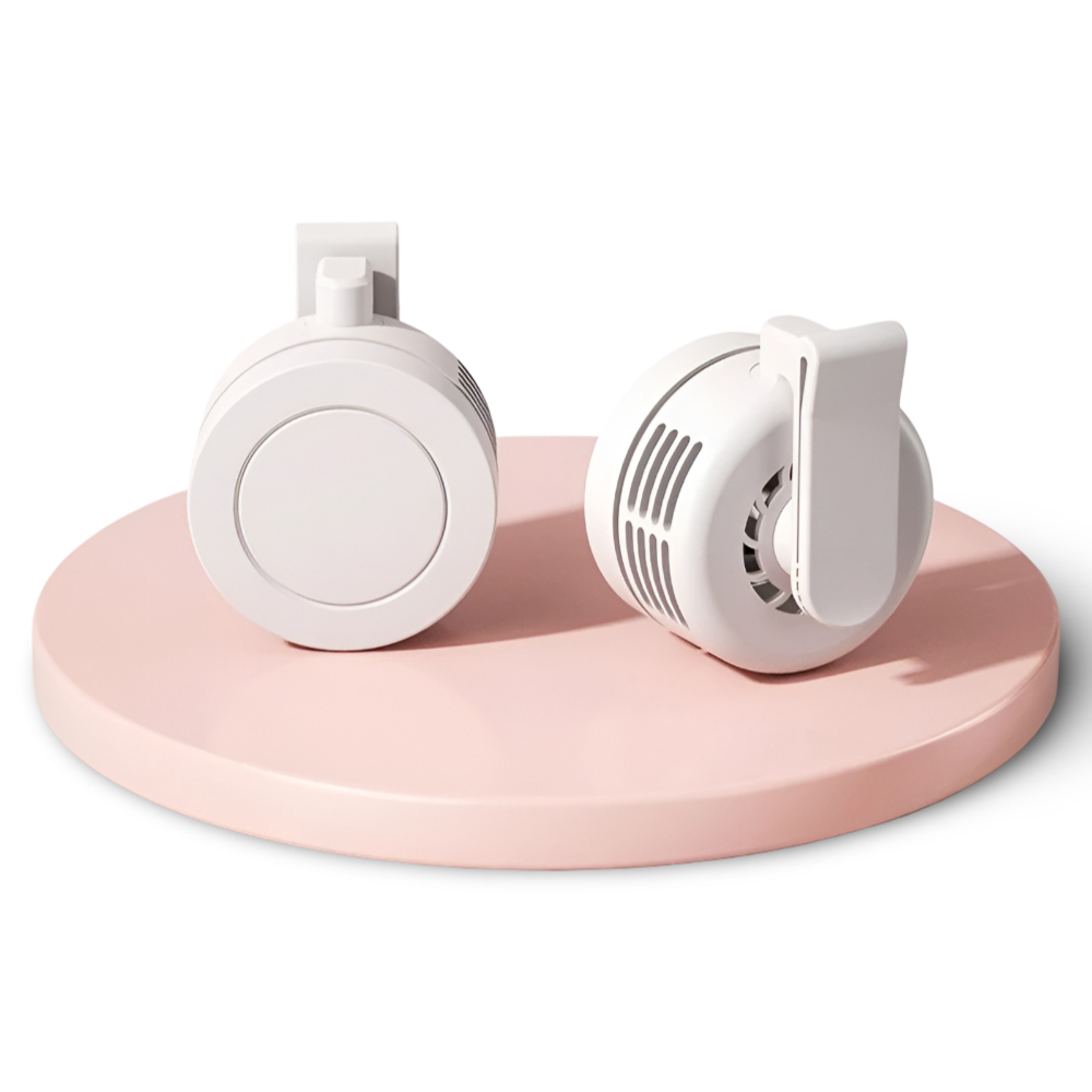 Mini-USB-ventilator med klemme — bærbar køleenhed