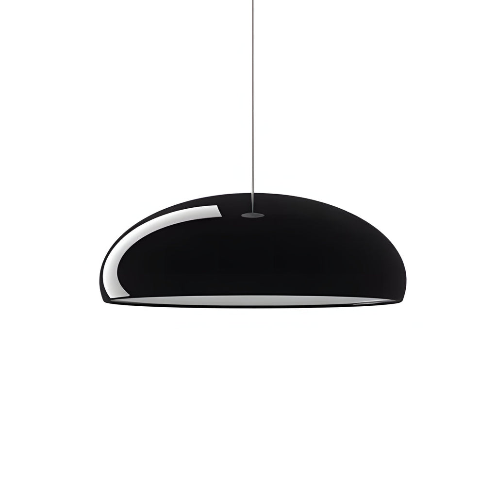 Verdoma Sleek Modern Metal Bowl Pendant Light for Bedrooms and Hallways | Esilora