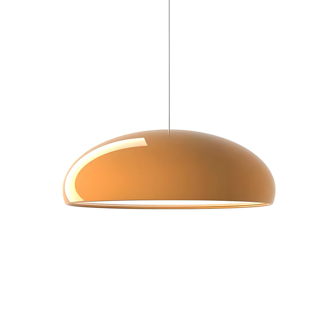 Verdoma Sleek Modern Metal Bowl Pendant Light for Bedrooms and Hallways | Esilora