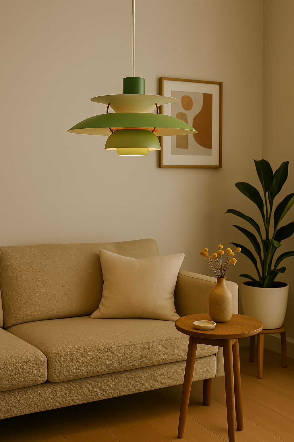 Aurovia rund LED-loftslampe — dæmpbar, energieffektiv