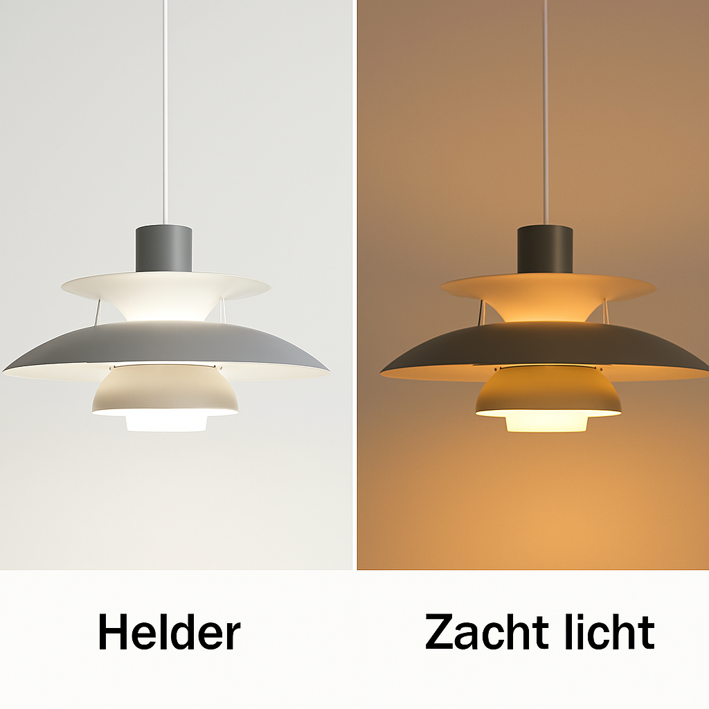 Aurovia rund LED-loftslampe — dæmpbar, energieffektiv