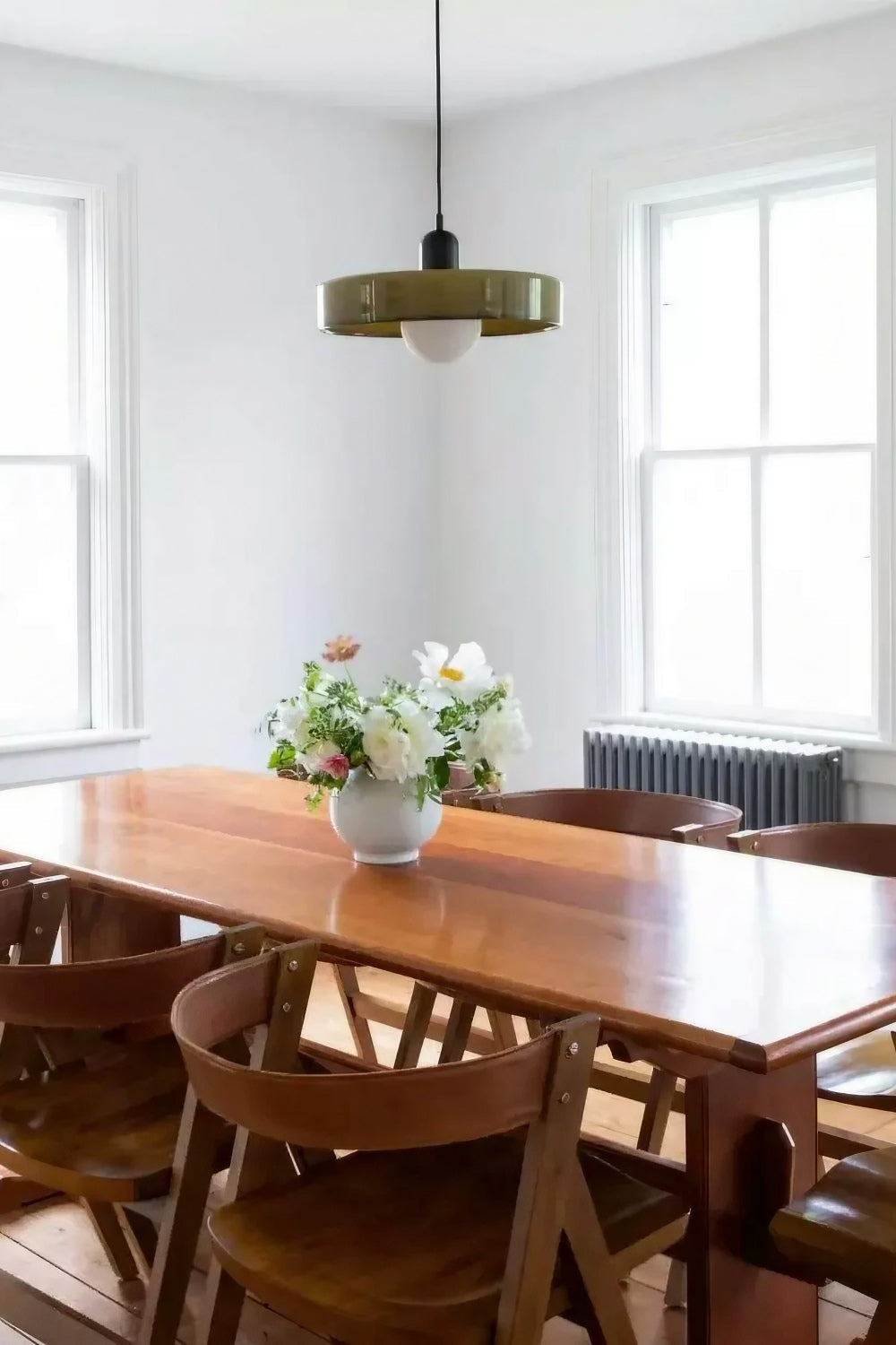 Verdoma Morandi Disc Glass Pendant Light for Modern Dining and Living | Esilora