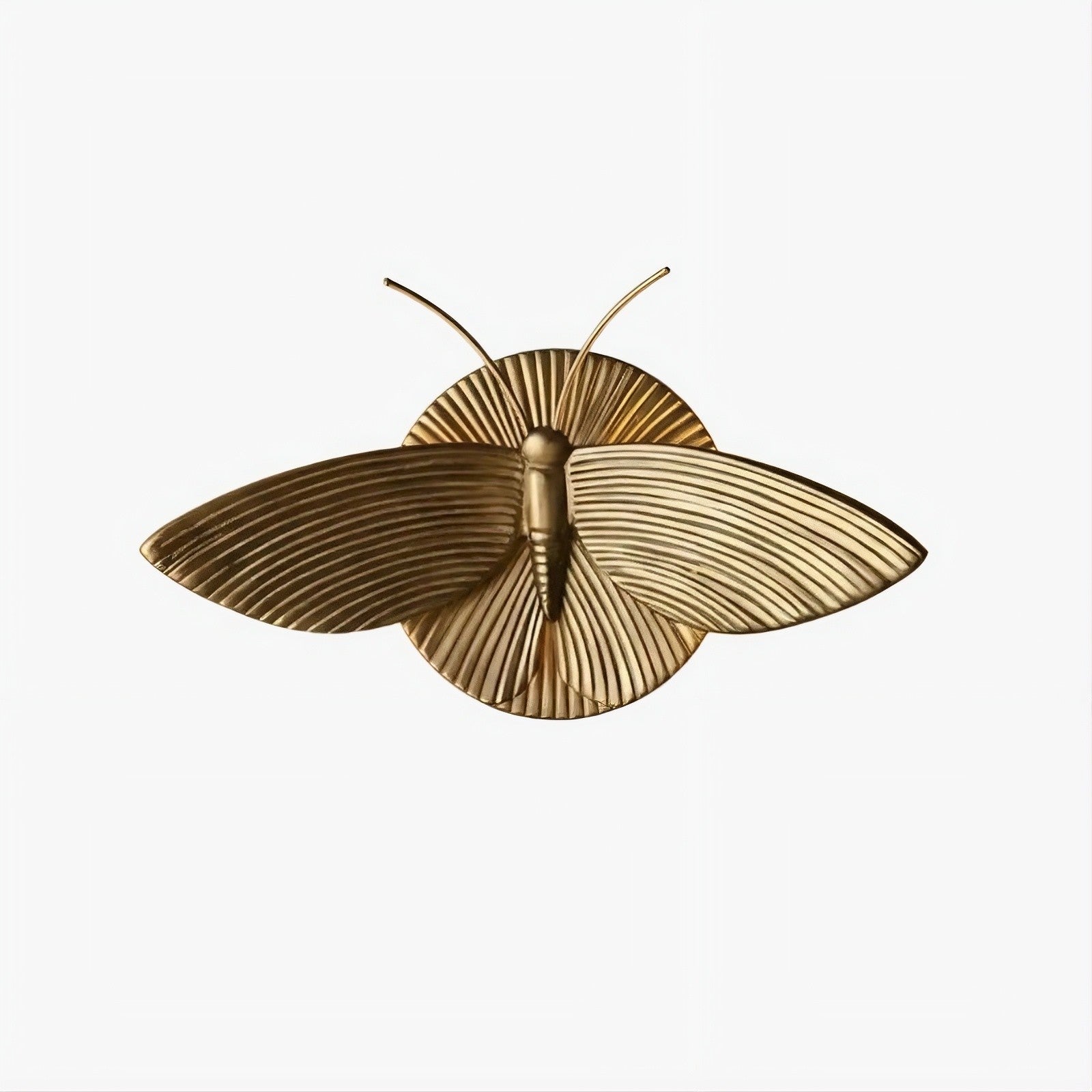 Mothriel Moth-Shaped Wall Lamp - Vintage Metal Lamp for Bedroom | Esilora