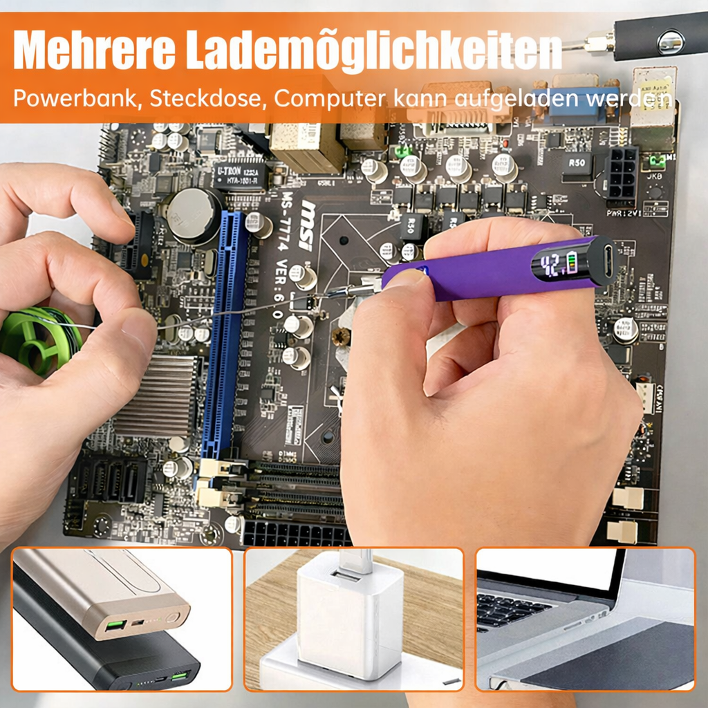 Precise Soldering Tool for Anytime, Anywhere Use – Effortless Control - Esilora