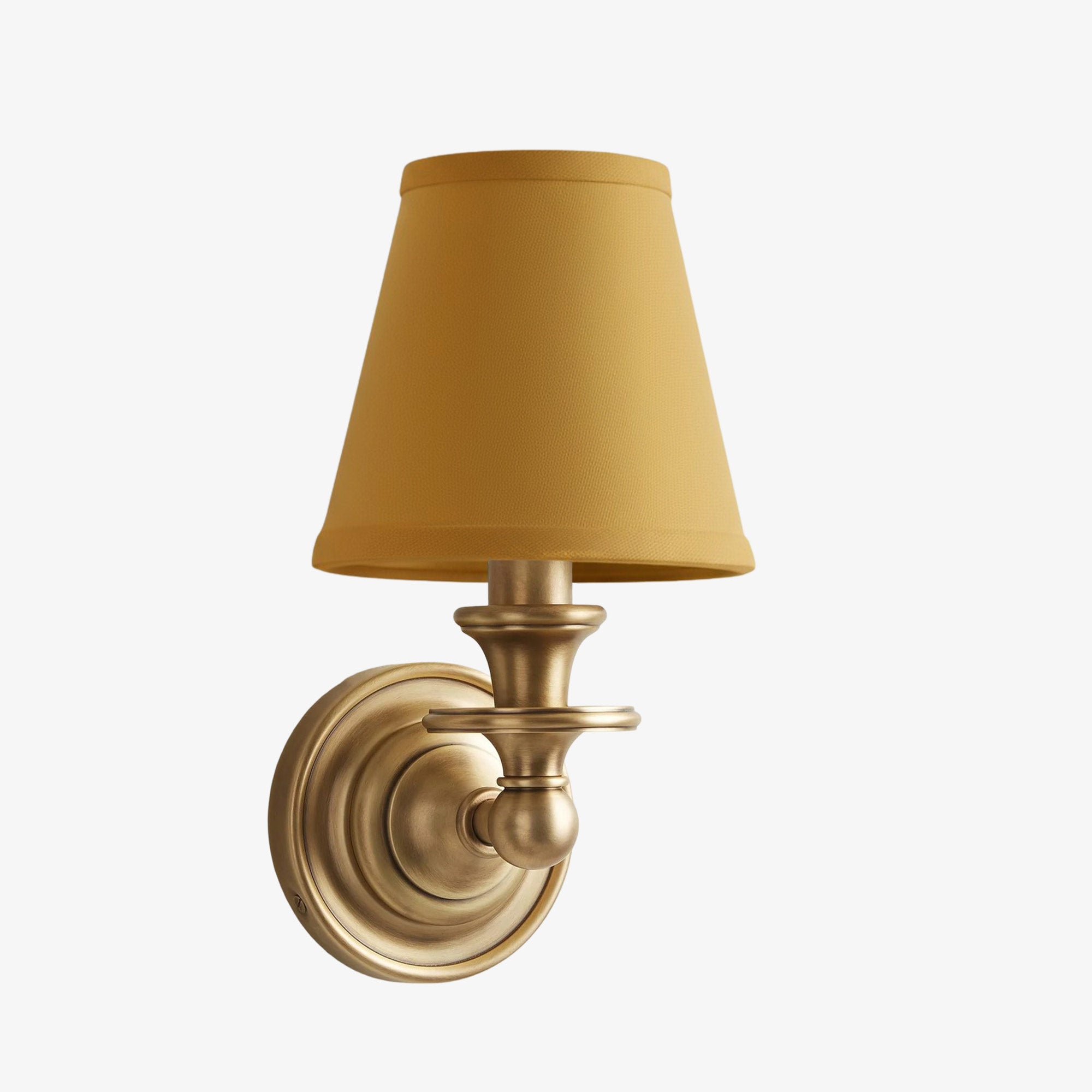 Rowan Drum Shade Wall Sconce – Fabric Sconce Light for Cozy Cottage Lighting | Esilora