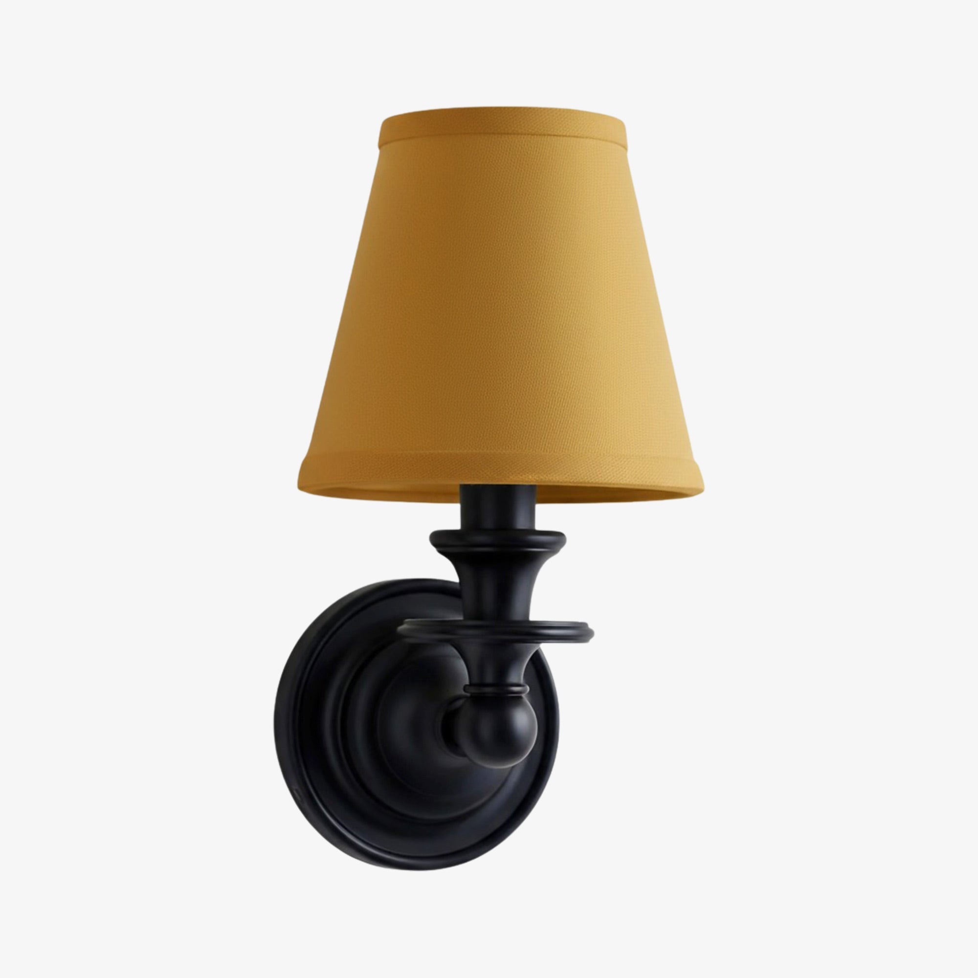 Rowan Drum Shade Wall Sconce – Fabric Sconce Light for Cozy Cottage Lighting | Esilora