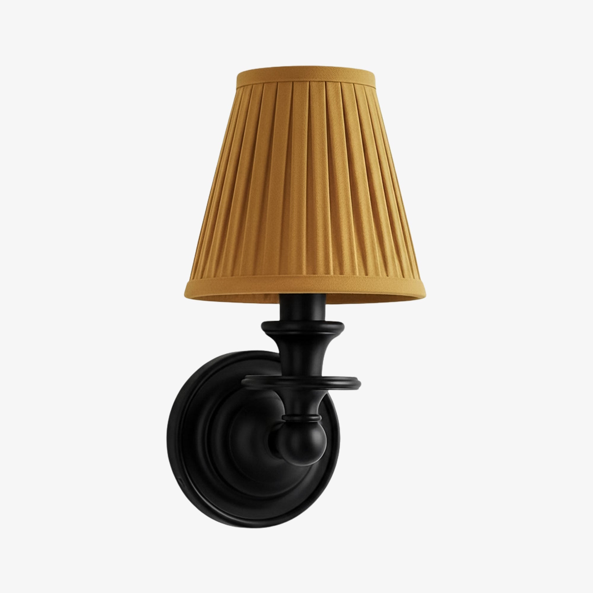 Rowan Drum Shade Wall Sconce – Fabric Sconce Light for Cozy Cottage Lighting | Esilora