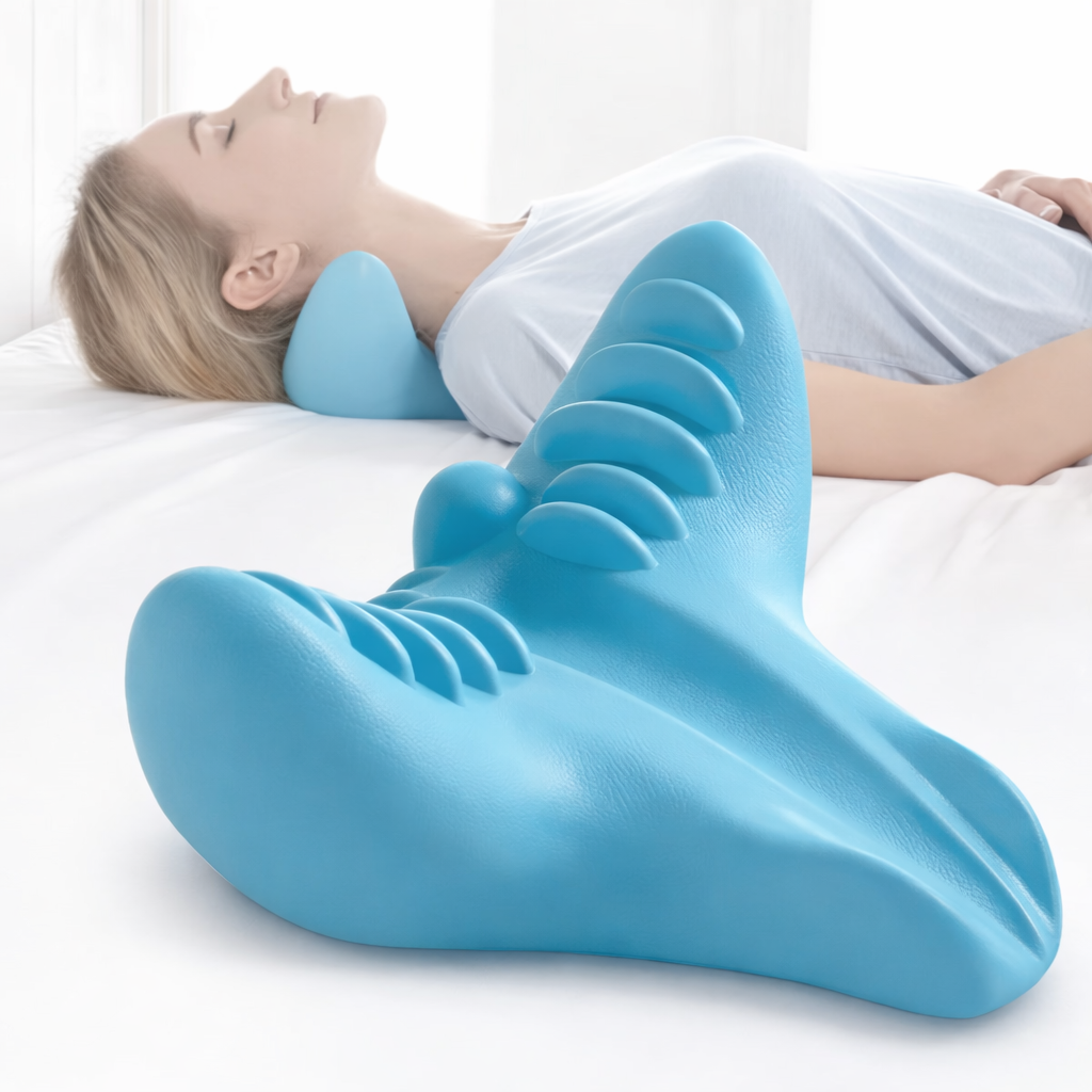 Nackkudde för halsryggen — ergonomisk massagekudde
