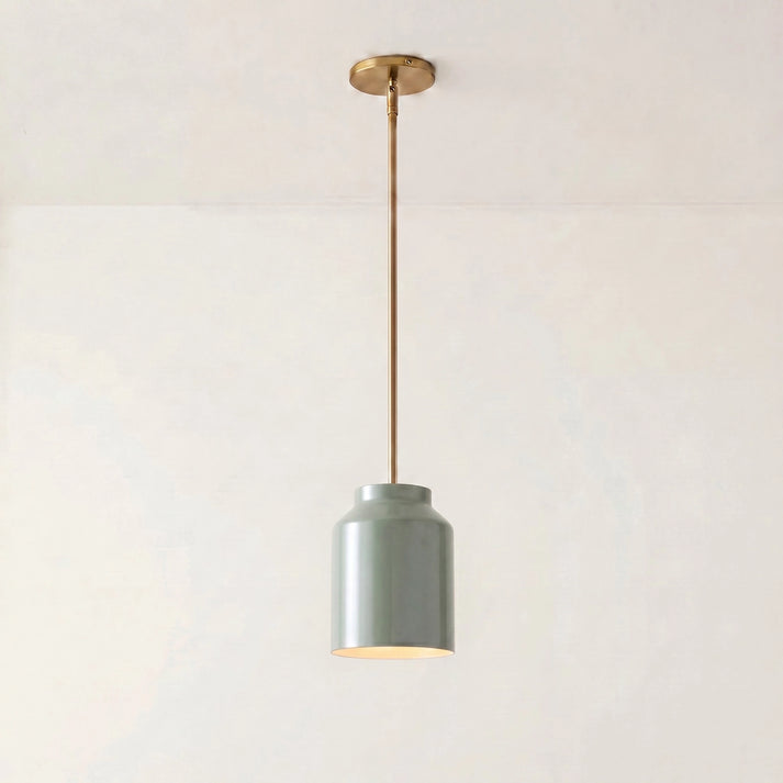 Hanton Nordic – kovové závěsné svítidlo Morandi – minimalistické svítidlo v nordickém stylu | Esilora