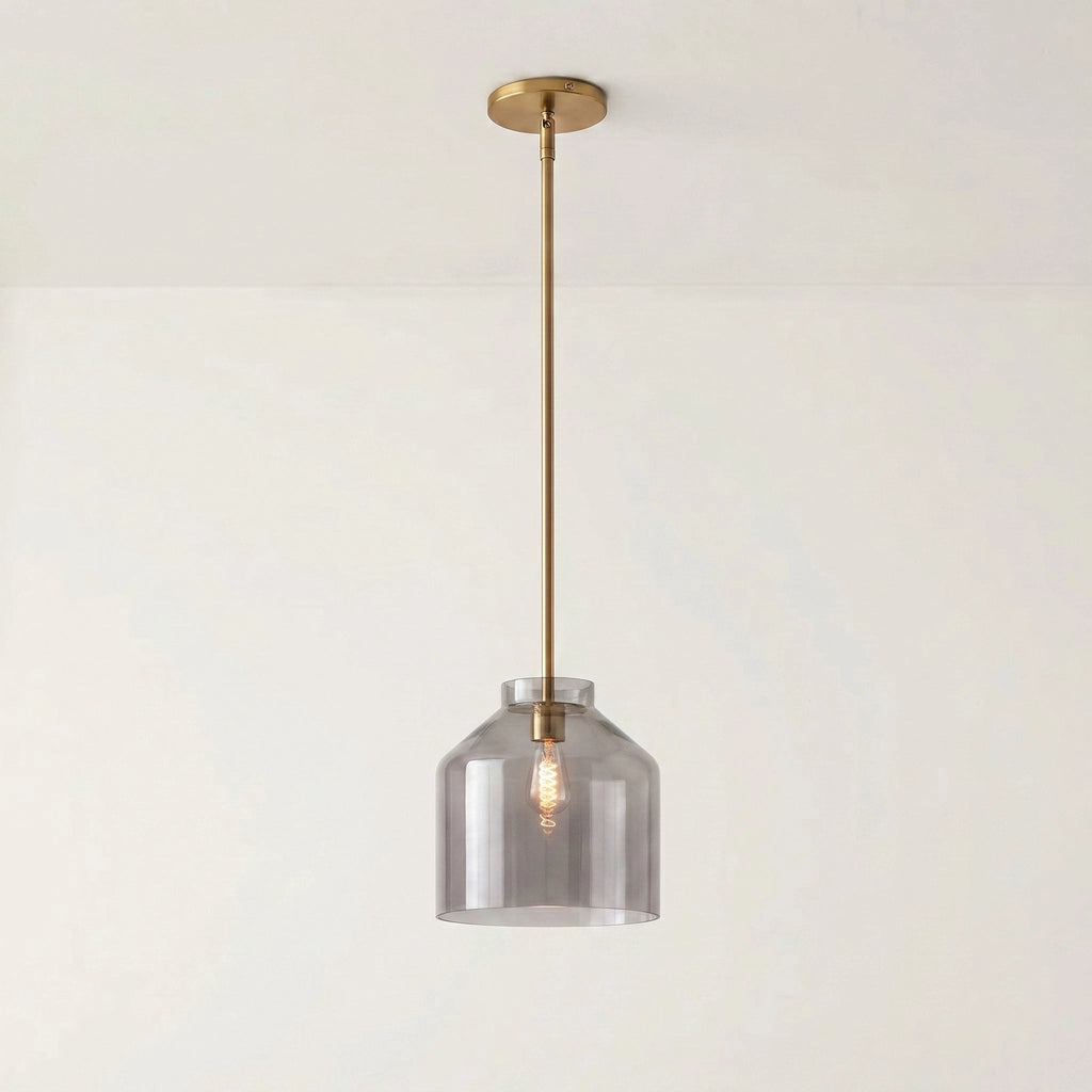Hanton Nordic – kovové závěsné svítidlo Morandi – minimalistické svítidlo v nordickém stylu | Esilora
