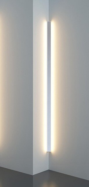 Applique murale LED linéaire minimaliste pour un éclairage d’ambiance
