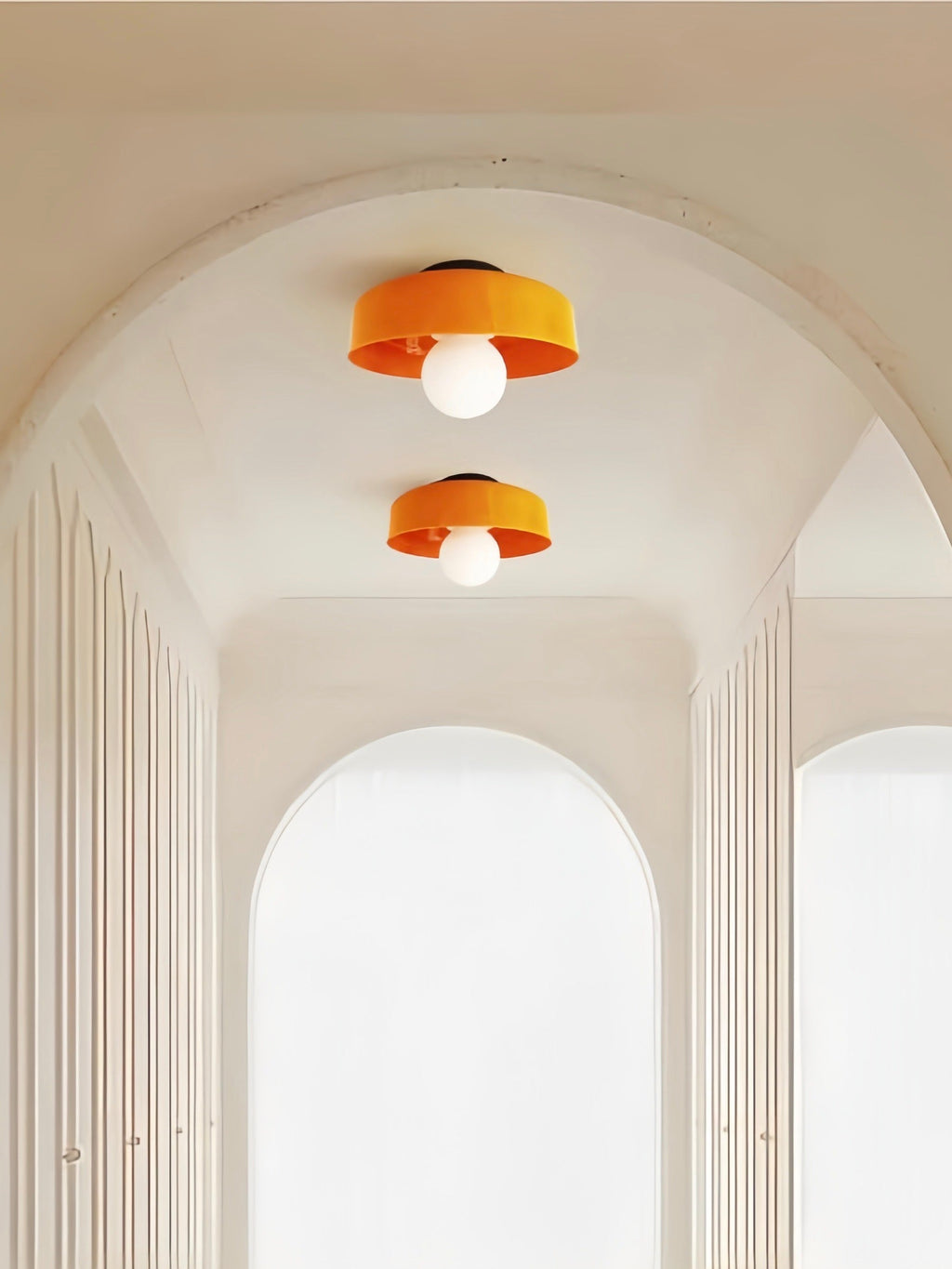 Verdoma Morandic Disc Orb Wall and Ceiling Lamp for Modern Interiors | Esilora