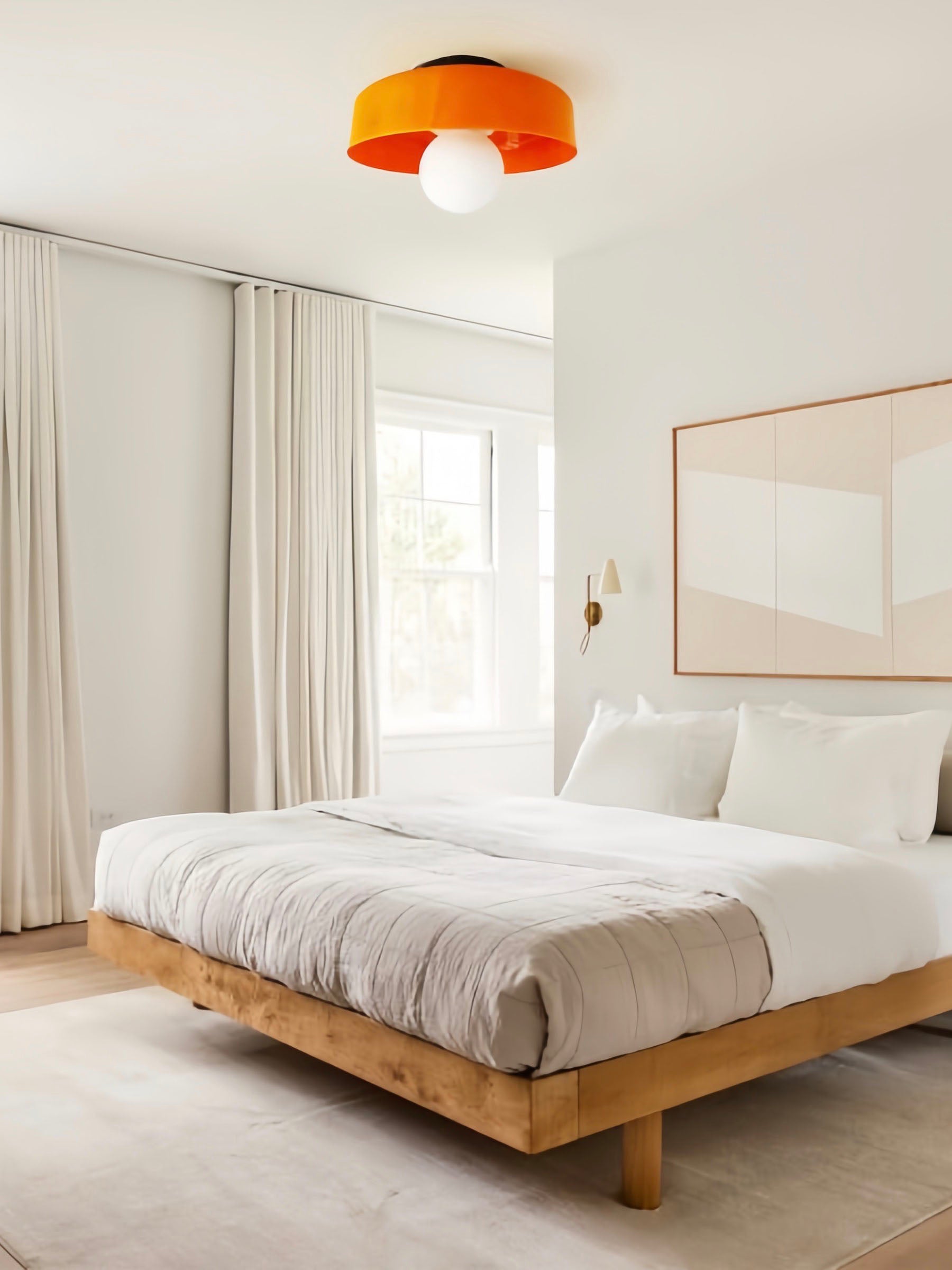 Verdoma Morandic Disc Orb Wall and Ceiling Lamp for Modern Interiors | Esilora