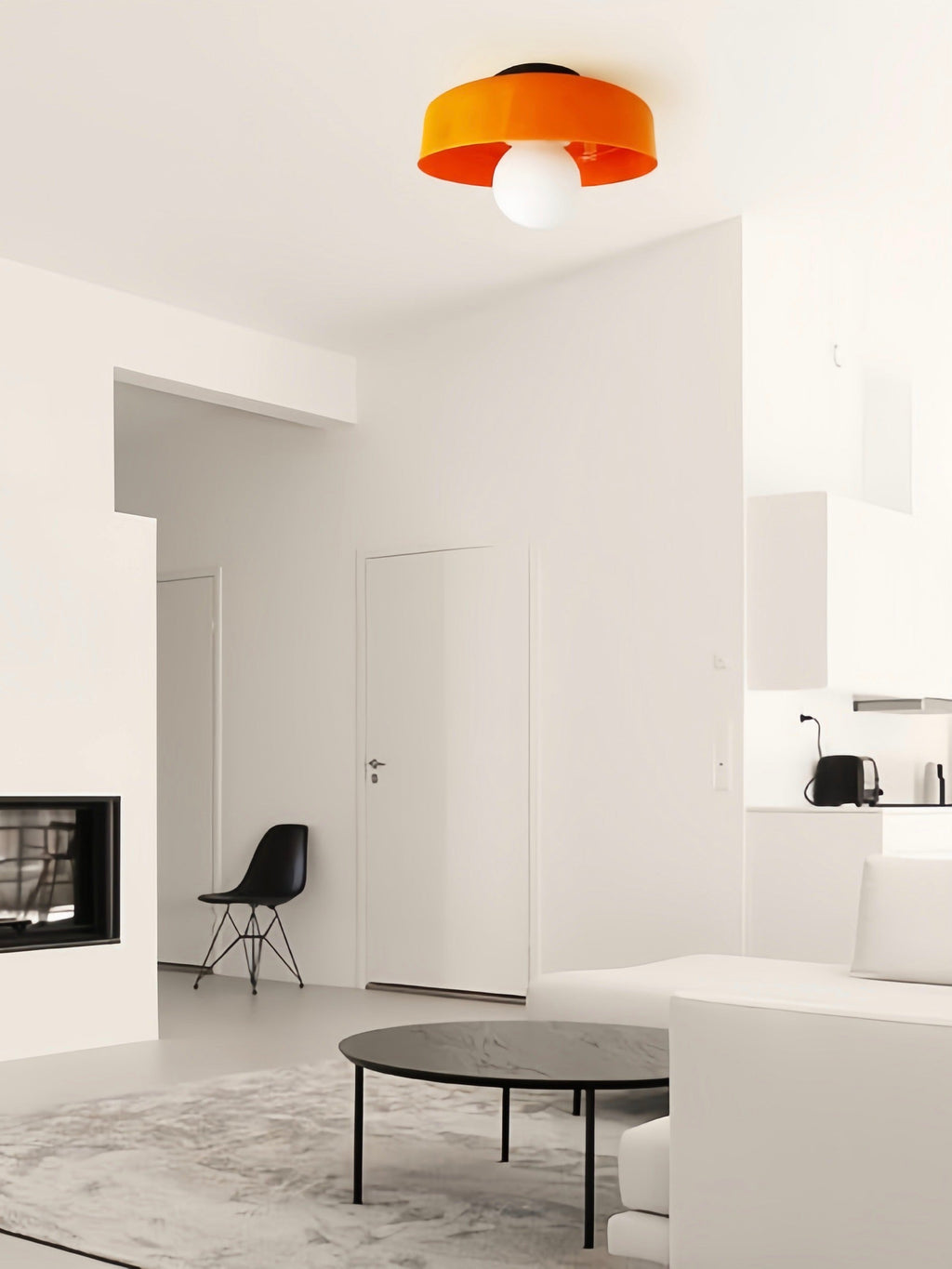 Verdoma Morandic Disc Orb Wall and Ceiling Lamp for Modern Interiors | Esilora