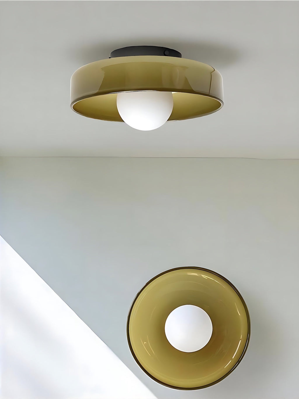 Verdoma Morandic Disc Orb Wall and Ceiling Lamp for Modern Interiors | Esilora