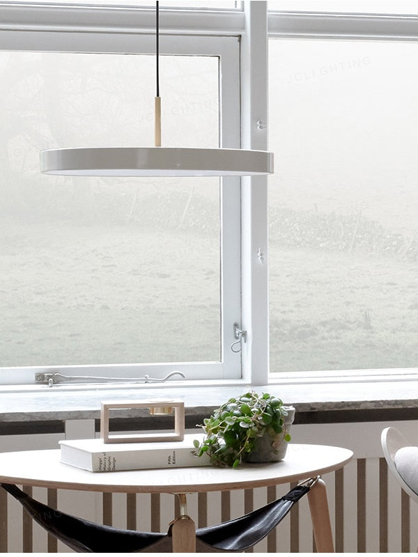 Modern Disc Pendant Light — Nordic Minimalist Fixture for Dining & Kitchen | Esilora