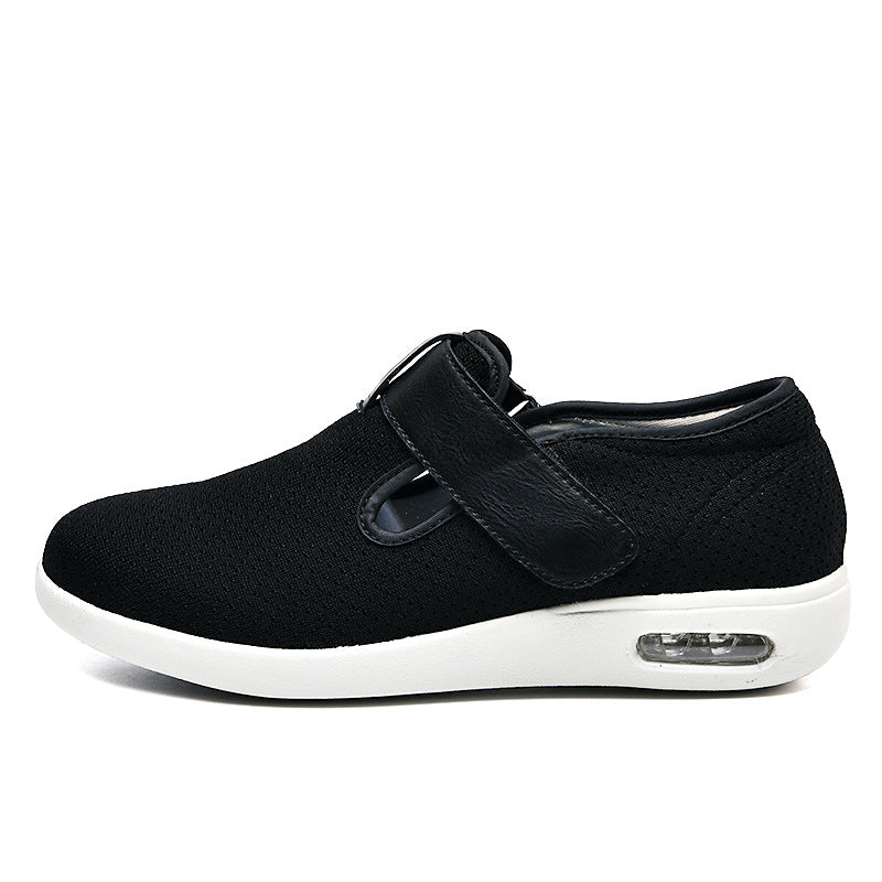 Chaussures pour diabétiques à coupe large, pour pieds gonflés et usage quotidien