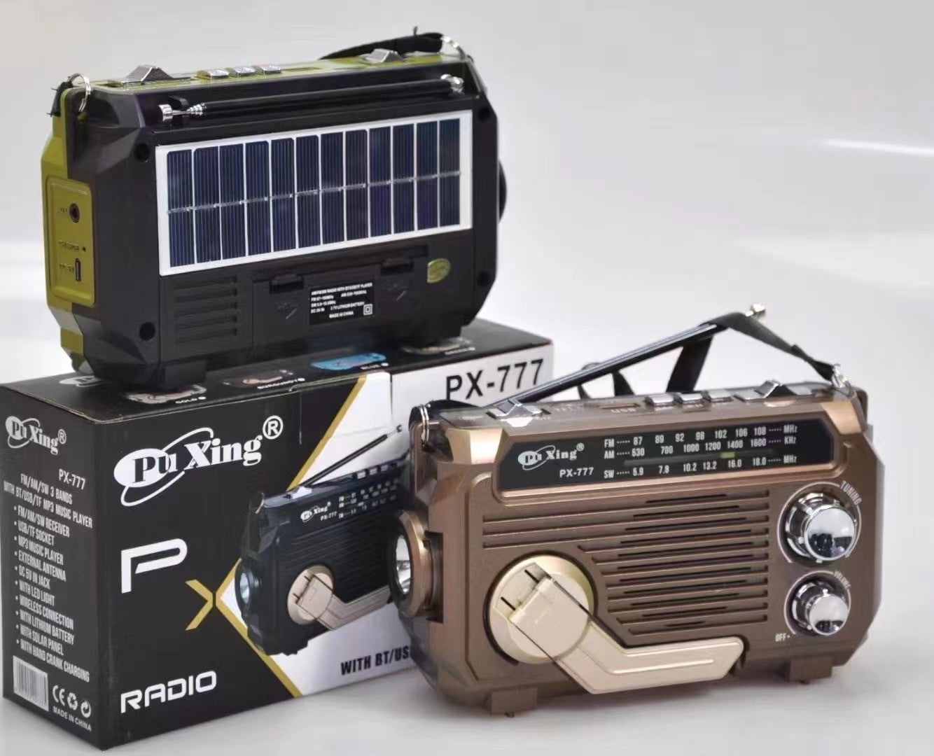Solar-Powered Radio for Camping Trips - Esilora